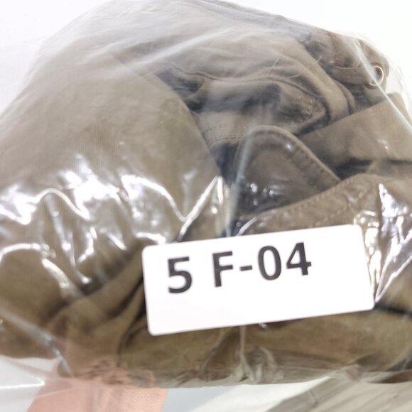 J Crew Vest Womens Medium Green Military Utility Sleeveless Chino Classic Twill - Picture 9 of 9